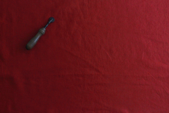 リネンドナ 赤　linen100%